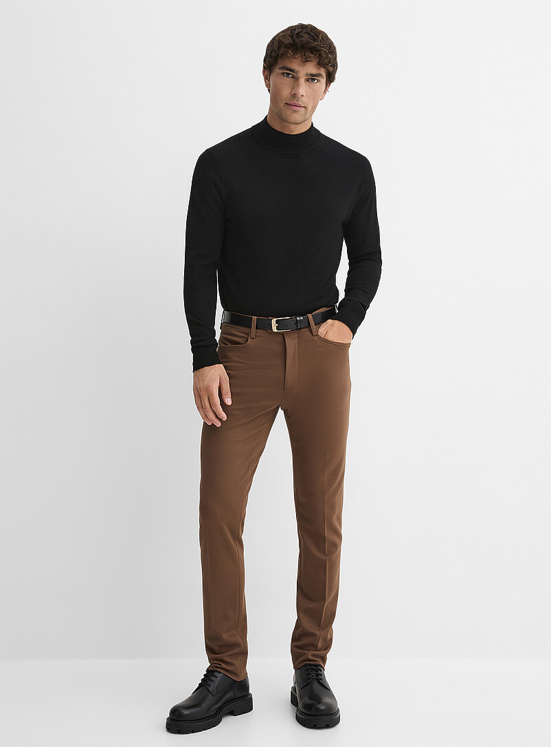 洋楽 Sha Slim Streight From Da Pen Thick ultra-stretch twill pant | Citadin | Shop Men's Dress Pants