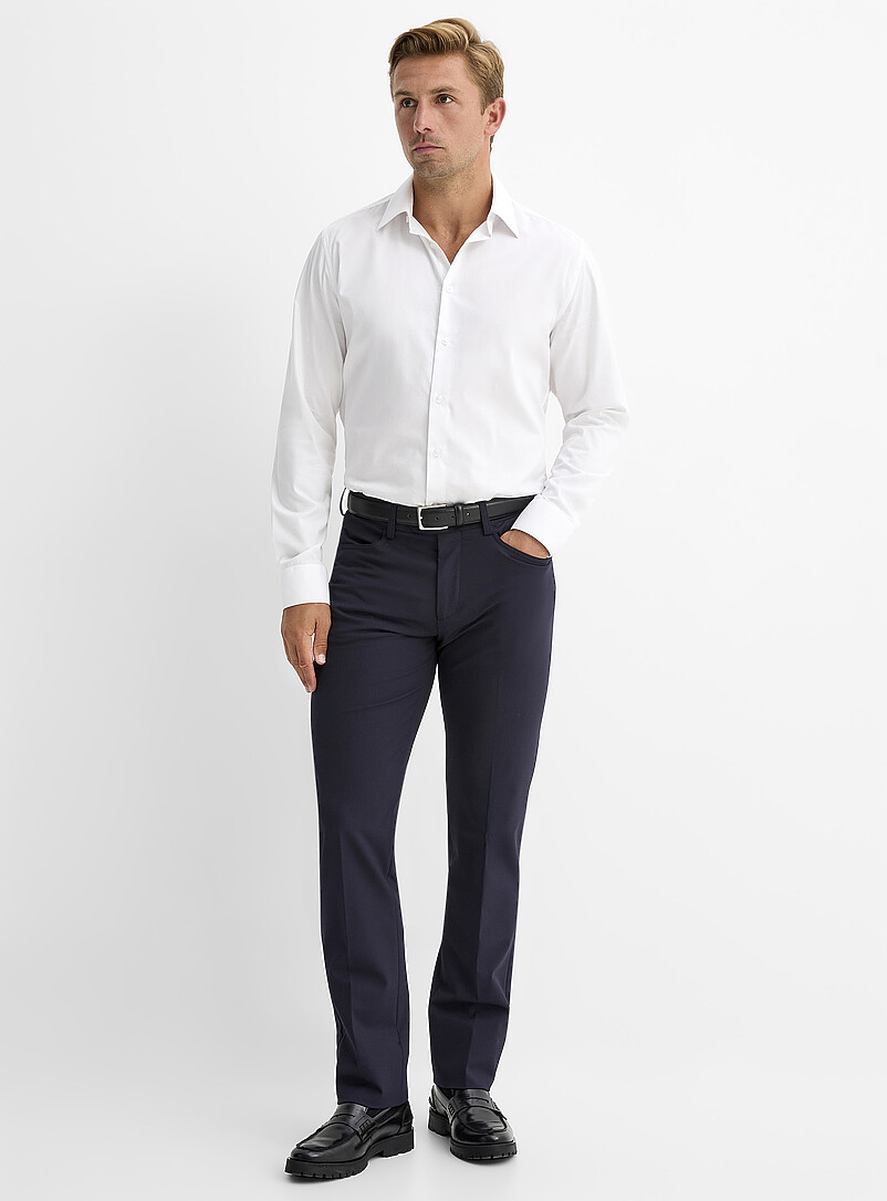 Monochrome stretch pant Straight fit product image (primary)
