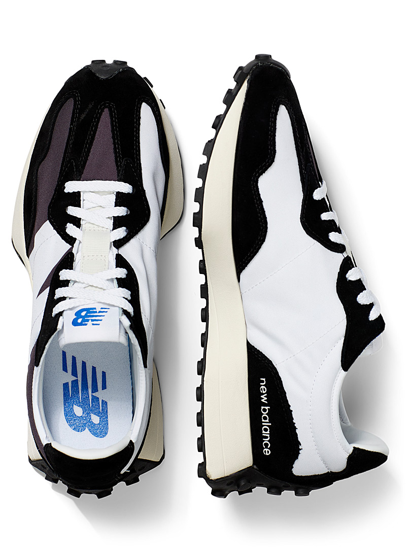 New Balance Black Black and white 327 sneakers Men for men