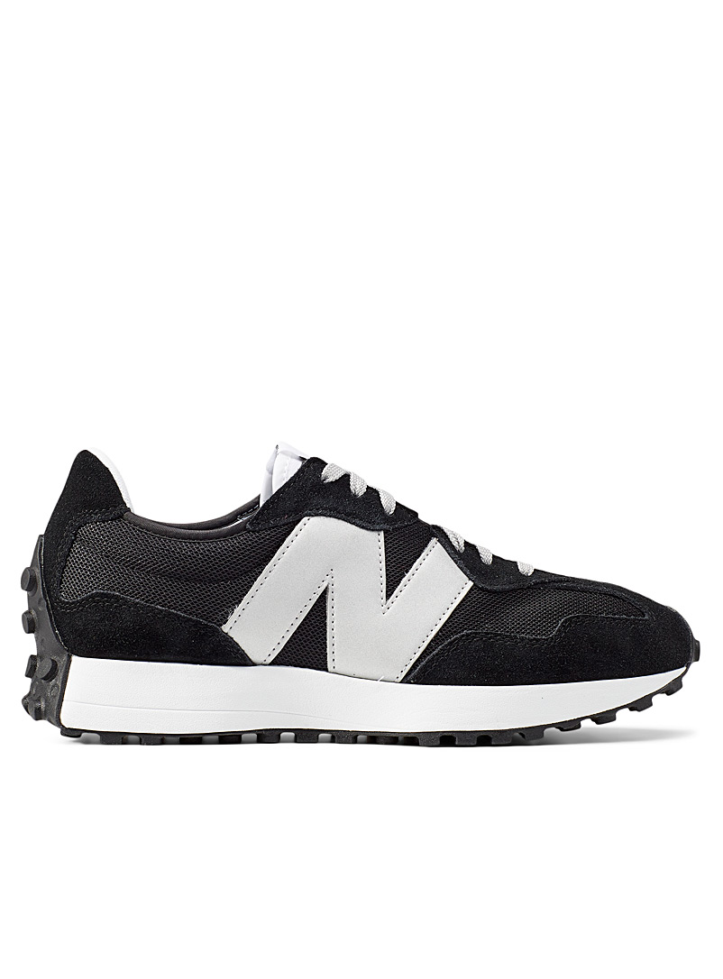 New Balance Black and White Black and white 327v1 sneakers Men for men