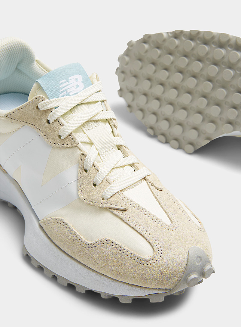 New Balance: Le sneaker 327 écru et sable Femme Ivoire blanc os pour femme