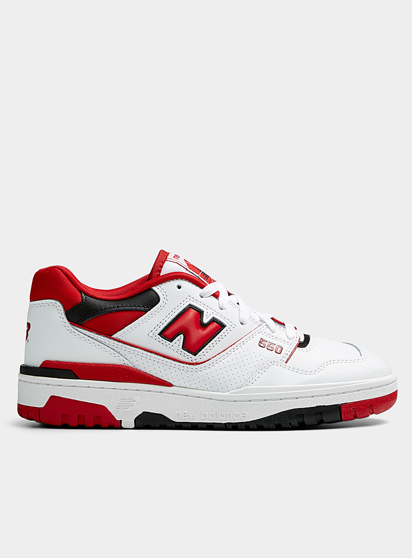 New Balance Red White and red 550 sneakers Men for men