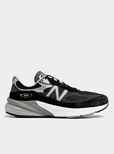 Black and white MADE in USA 990v6 sneakers Men | New Balance | Sneakers ...
