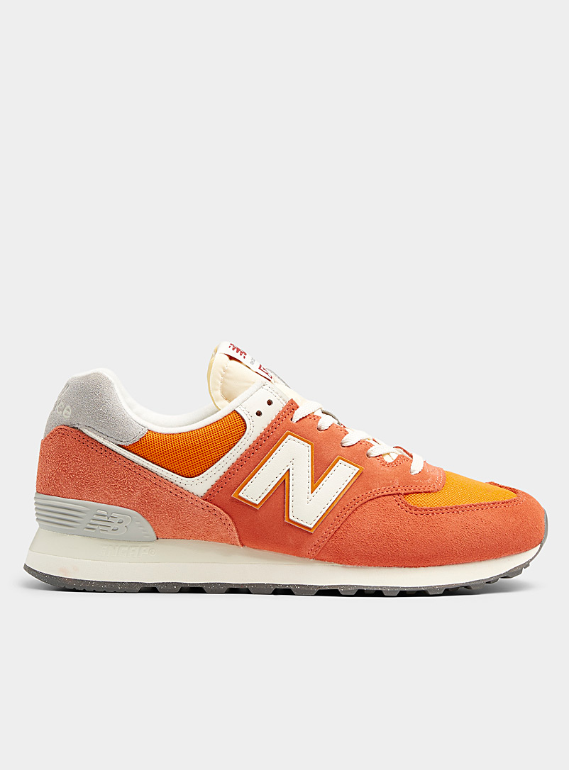 New Balance: Le sneaker 574 Homme Orange pour homme