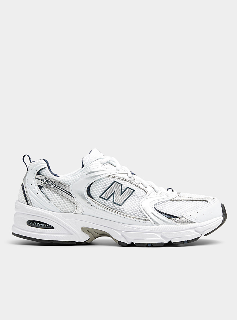 New Balance: Le sneaker 530 blanc et indigo Homme Blanc pour homme