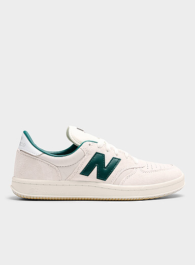 New Balance: Le sneaker T500 cortado Homme Blanc &agrave; motifs pour homme