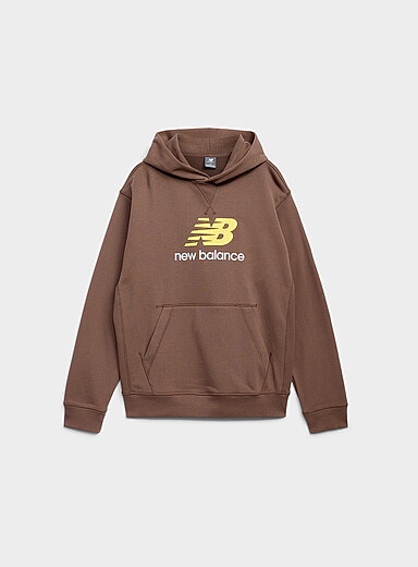 New Balance: Le kangourou logo Athletics Brun pour homme