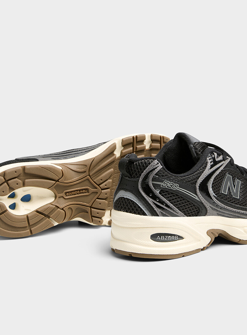 Black and grey 530 sneakers Women product image 2