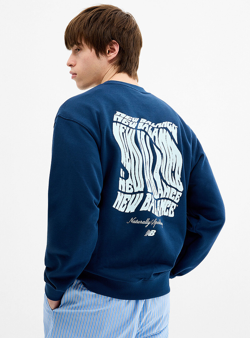 Wavy logo sweatshirt product image 2
