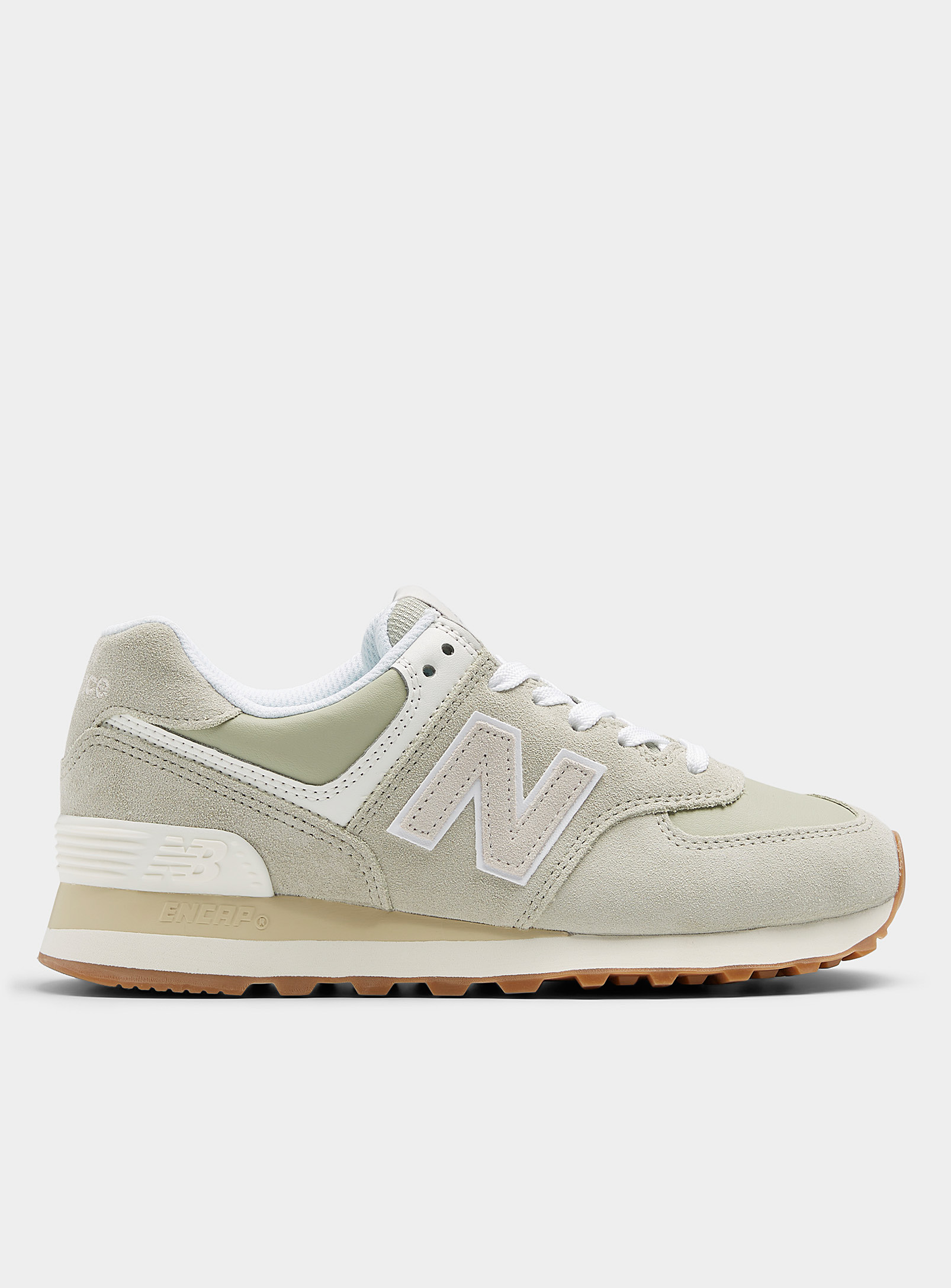 New Balance - Chaussures Le Sneaker 574 olivine Femme
