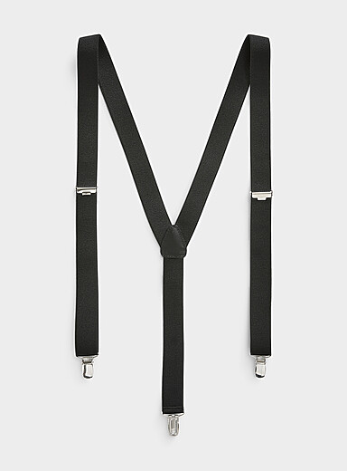 Solid thin suspenders