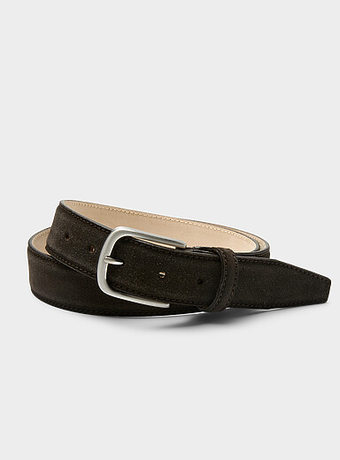 La ceinture su&egrave;de espresso