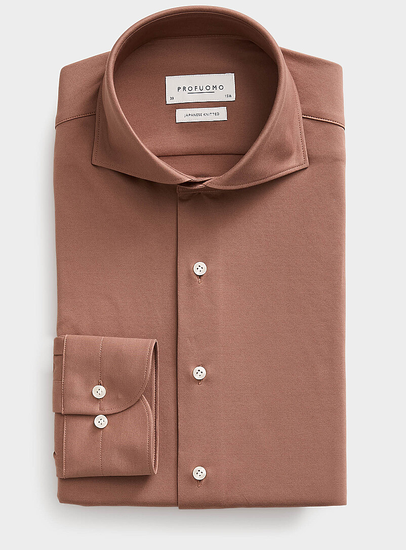 japanese knit dress shirt Japanese Knit Dress Shirt