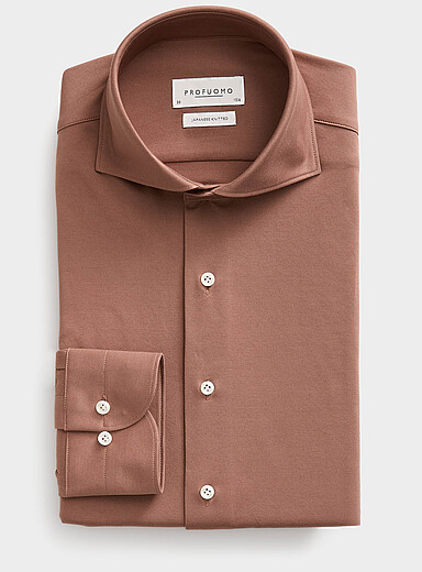 Clay Japanese knit shirt <b>Slim fit</b>