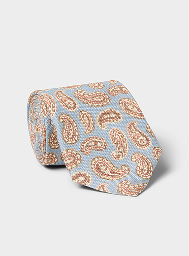 Pastel paisley tie