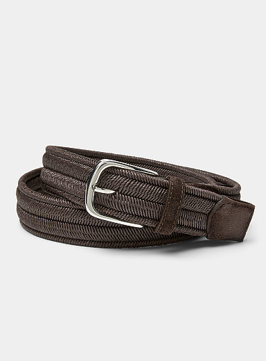 La ceinture tiss&eacute;e chevrons