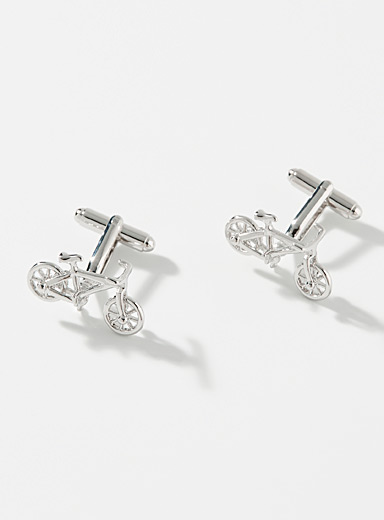 Boutons De Manchette HONEY BEAR Racing Sport Vélo Cyclisme - Cadeau Élégant Pour Homme Et Mariage