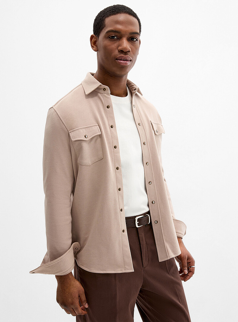 Soft Western Overshirt