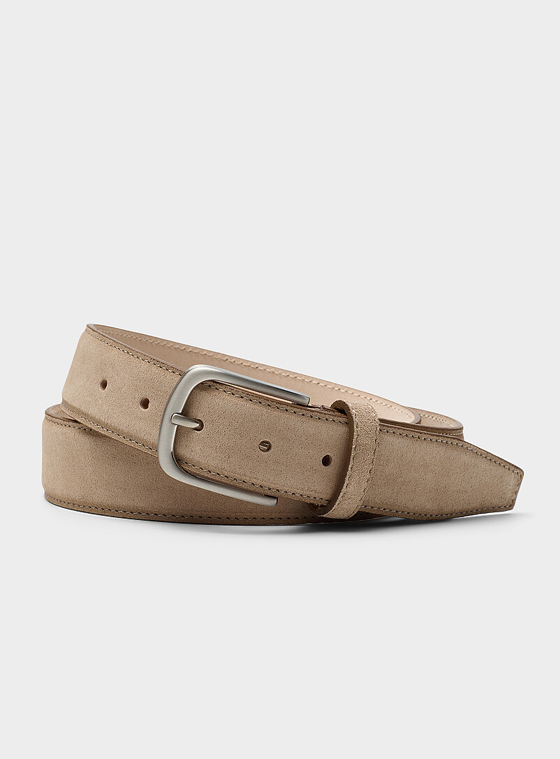 Sand suede belt product image (primary)