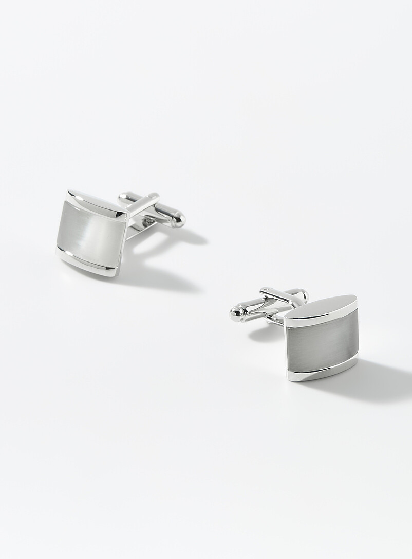 Cat's-Eye Square Cufflinks