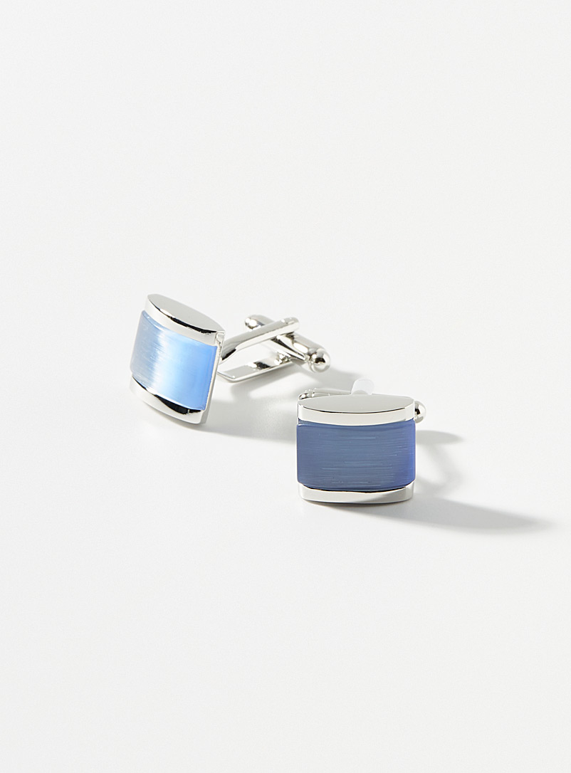 Cat's-Eye Square Cufflinks