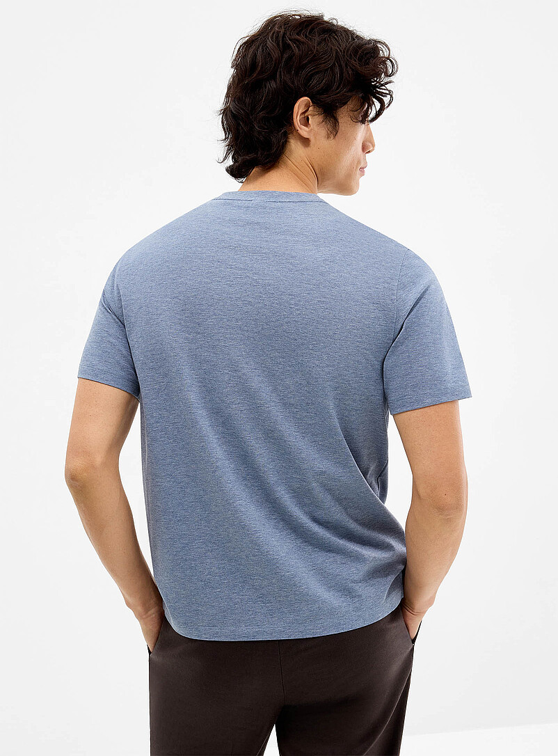 Minimalist piqué jersey T-shirt product image 3