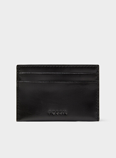 Derrick leather card holder