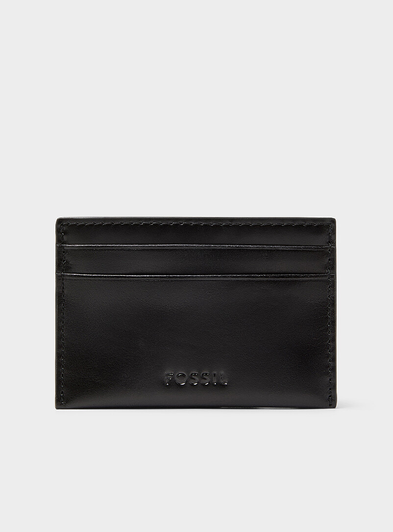 Derrick leather card holder product image (primary)