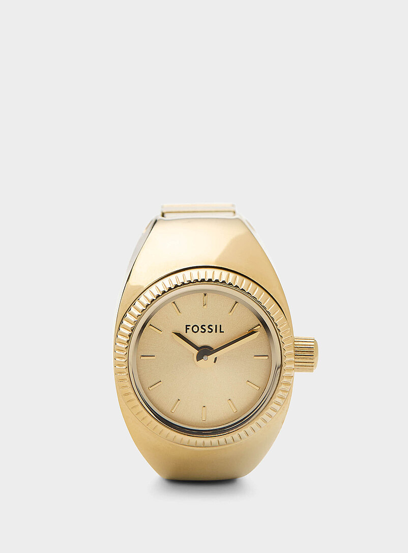 Stainless-steel watch ring product image (primary)