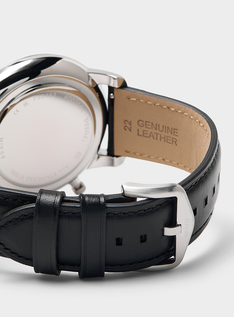 Neutra black chronograph watch product image 2