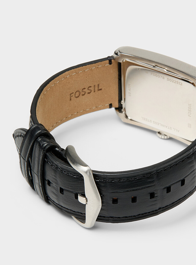 Carraway faux-croc leather watch product image 2