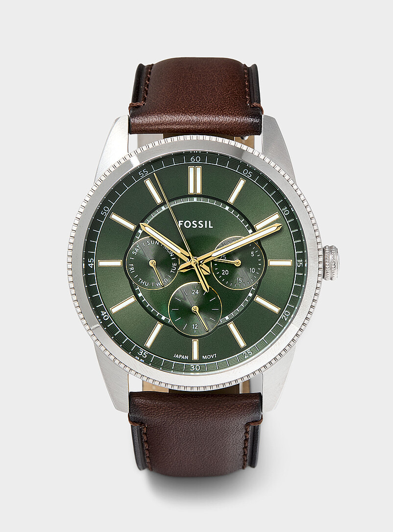 Pearson green-face watch product image (primary)
