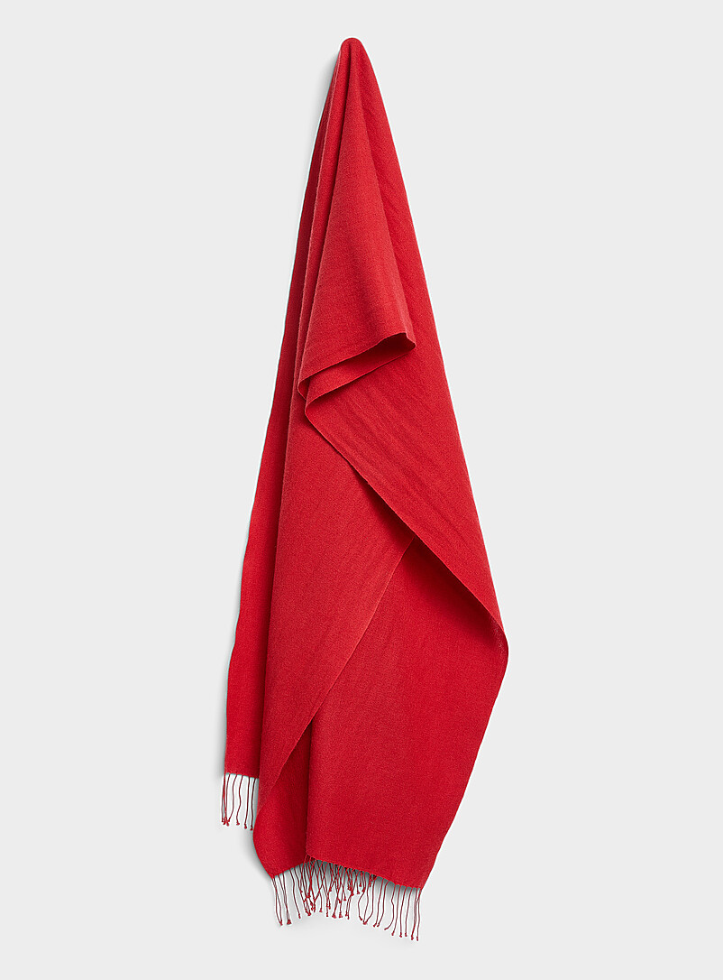 Simons: L'&eacute;charpe l&eacute;g&egrave;re cachemire pashmina Rose pour femme