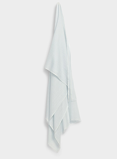 Colourful fine cashmere scarf