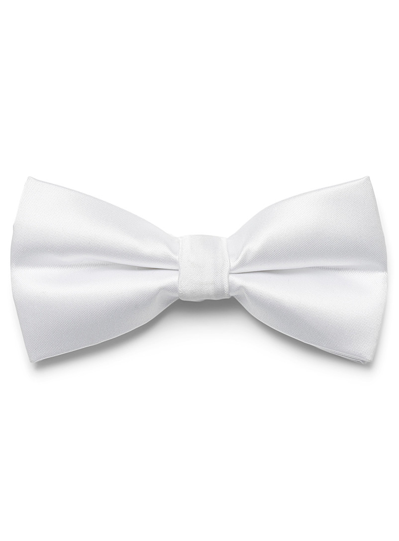 Le 31 White Must-have bow tie for men