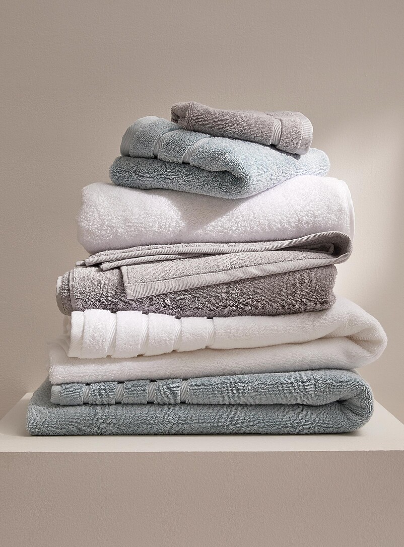 Simons Maison Baby Blue Ultra-soft Turkish cotton towels