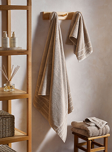 Les serviettes ultradouces coton turc