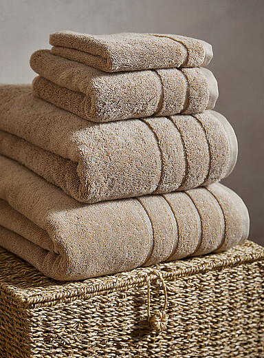 Les serviettes ultradouces coton turc