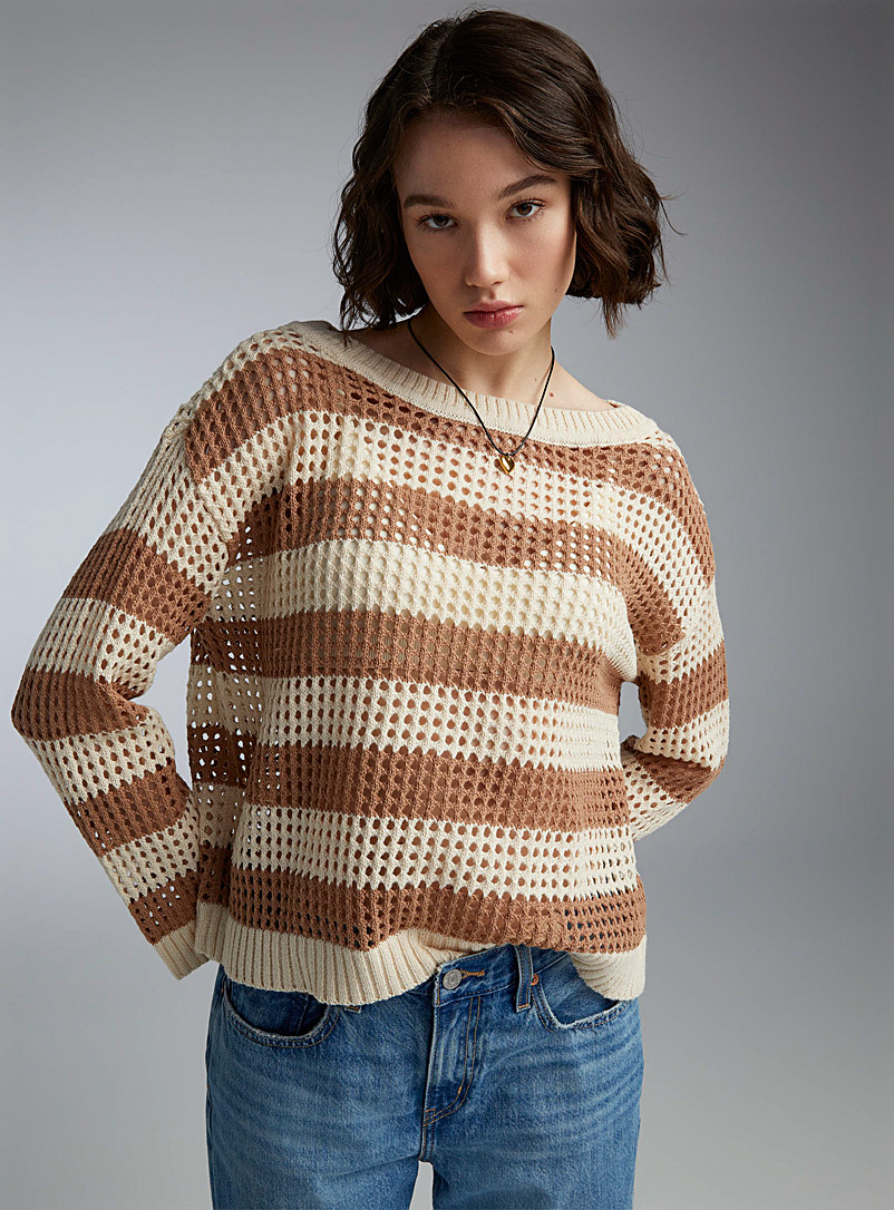 Striped & Patterned Sweaters for Women | Simons Canada