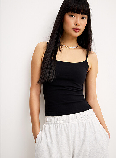 La camisole courte soutien int&eacute;gr&eacute;