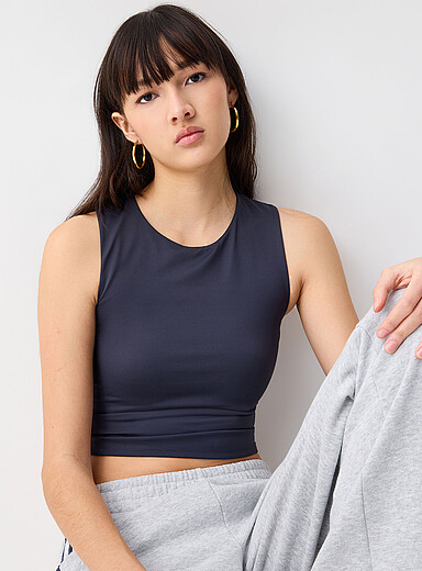 Second skin cropped cami