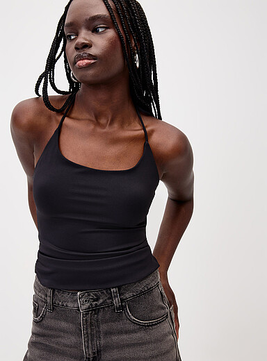 Second skin halter tank
