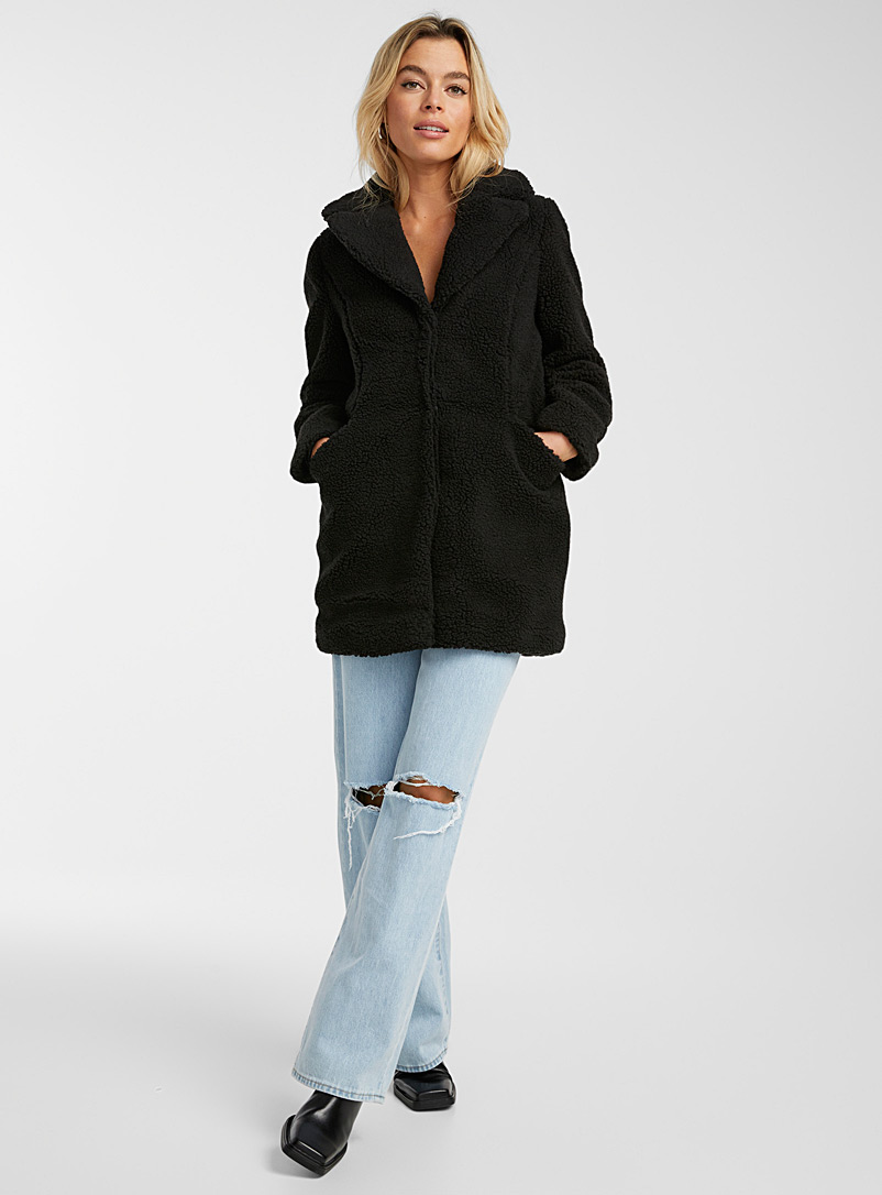 sherpa manteau femme