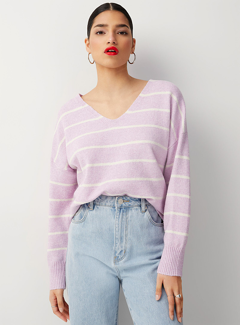 Vero Moda Lilacs Casual V-neck sweater for women