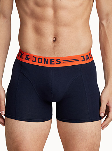 Jack & Jones Dark Blue Signature waist trunk for men