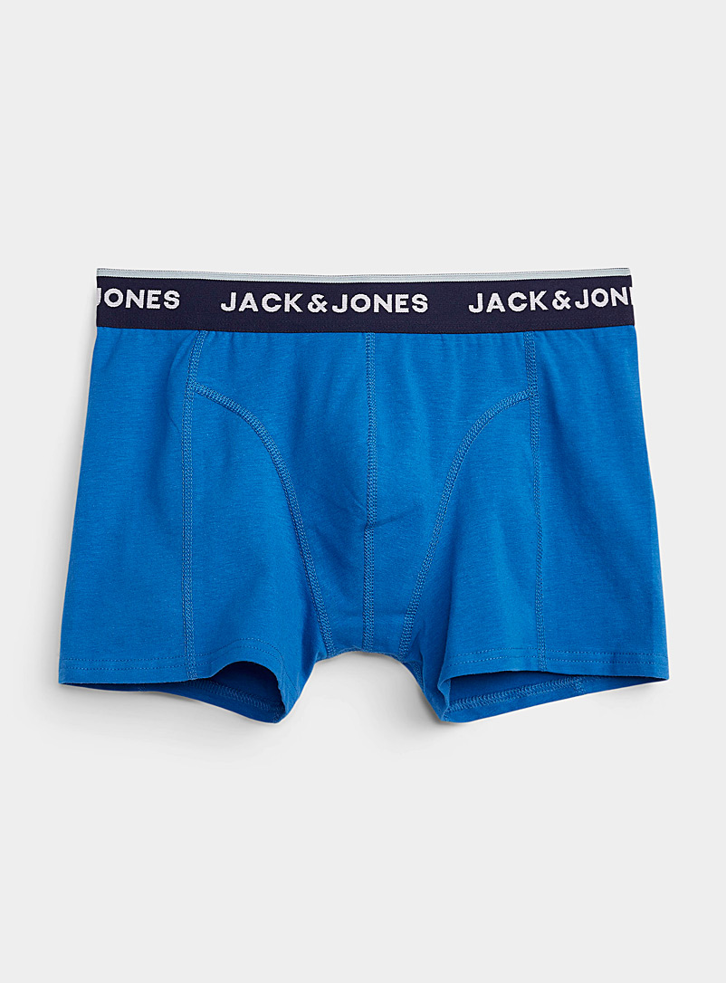 Jack & Jones: Le boxeur court touche de bleu Bleu royal-saphir pour homme