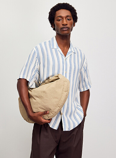 La chemise cabana rayures verticales
