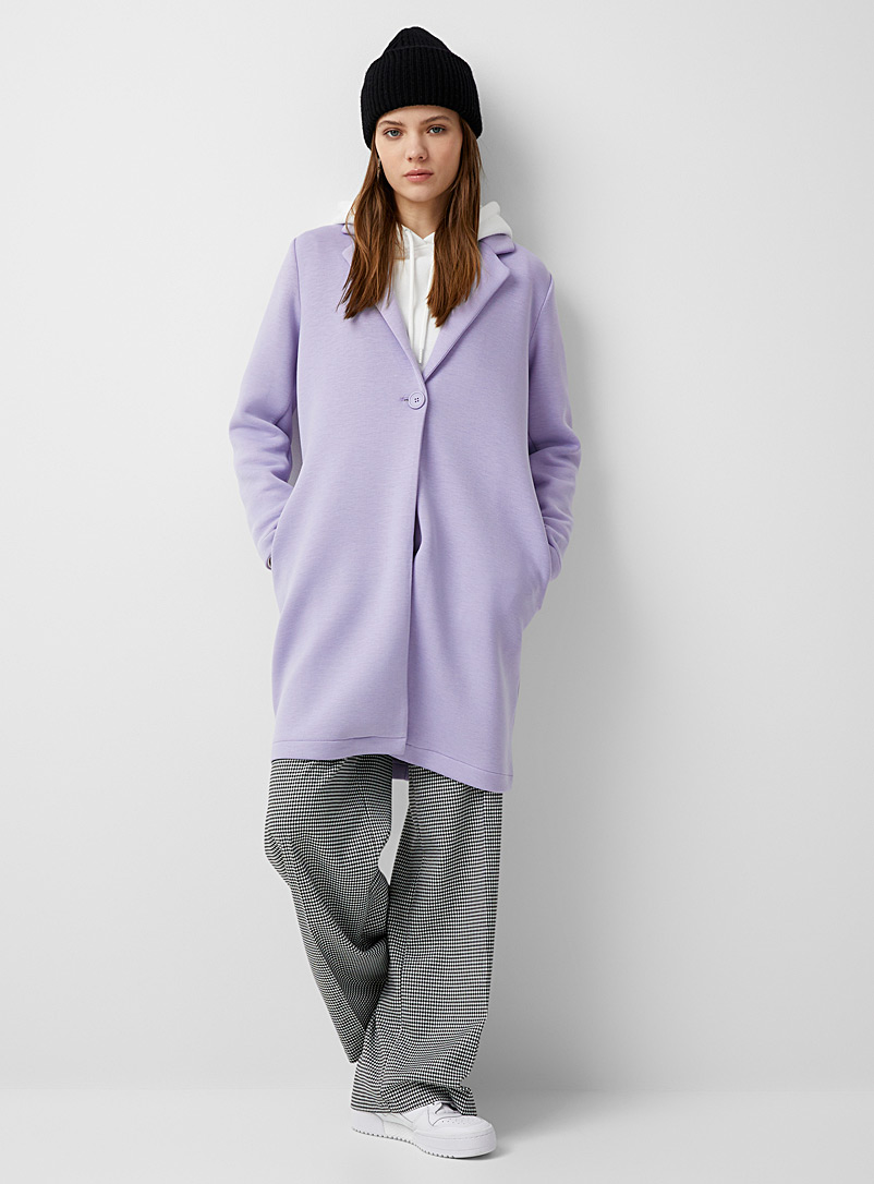 Only Lilacs Solo button blazer-style jacket for women