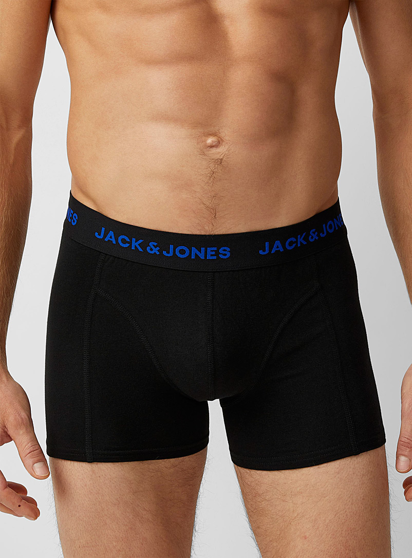 Jack & Jones Patterned Black Camo trunk for men