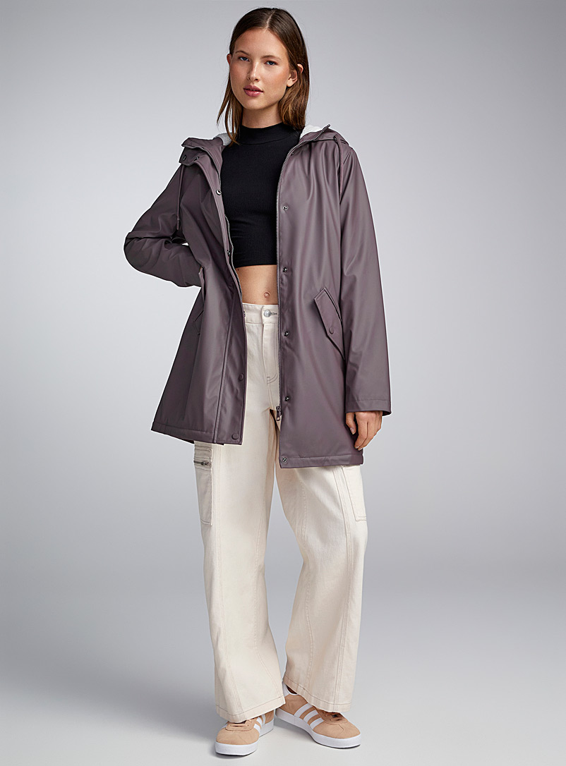 Only: L'imperméable doublure Sherpa Sally Assorti pour femme